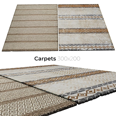 Luxury Carpets for Elegant Spaces 3D model image 1 