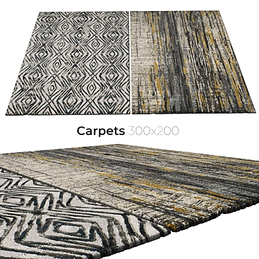 Luxury Carpets: Exquisite Design & Quality 3D model image 1 