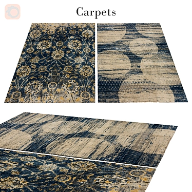 Premium Decorative Rug 56 3D model image 1 