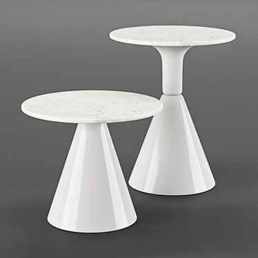 Elegant Sancal Pion Sidetables 3D model image 1 