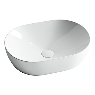 Element CN5010 Ceramic Washbasin Bowl 3D model image 1 