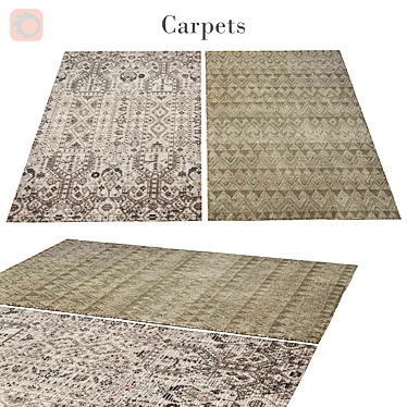 Luxury Poly Rug - Vets 4,004 3D model image 1 