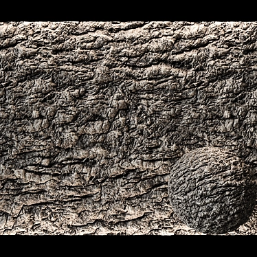 Seamless Stone Cliff №10 3D model image 1 