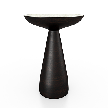 Elegant Briget Side Table - Lulu & Georgia 3D model image 1 