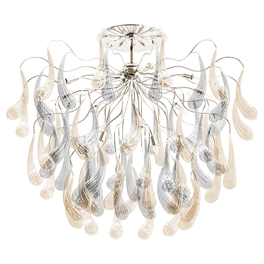 Elegant Lightstar Manica Chandelier 3D model image 1 