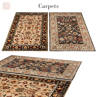 Luxury Polys Rug - Limited Edition 3D model image 1 