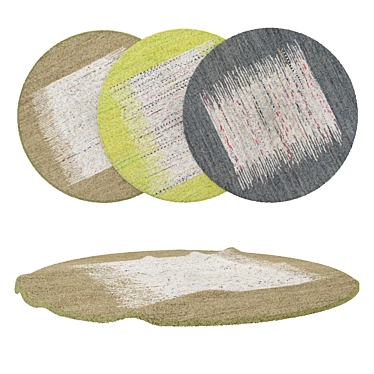 Round Rugs Set of 6 3D model image 1 