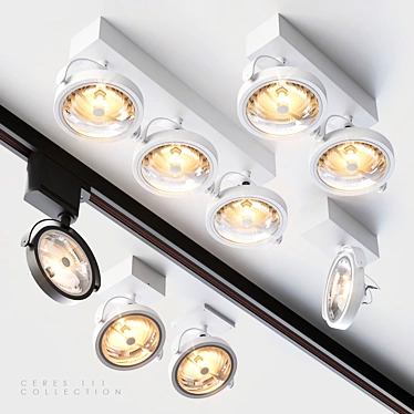 CERES Collection: Modern and Versatile Lighting 3D model image 1 