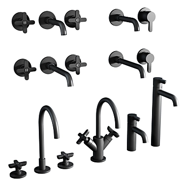 Fantini Icona: Classic and Elegant Faucets 3D model image 1 