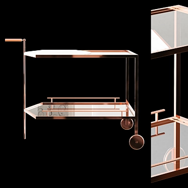 Elegant Kookudesign Gin Lane Vanity 3D model image 1 