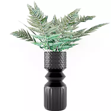 Fern in a vase