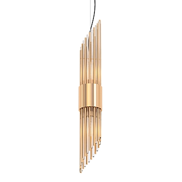 Bacaen Art-Deco Pendant Light 3D model image 1 