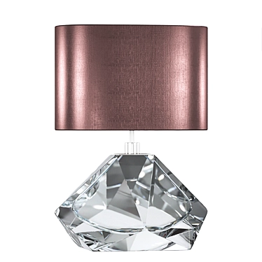 Sparkling Diamond Lamp: Clear TL700 3D model image 1 