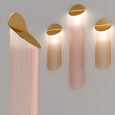 Cé Petite Wall Light: Modern Design by Alexandre Joncas 3D model image 1 