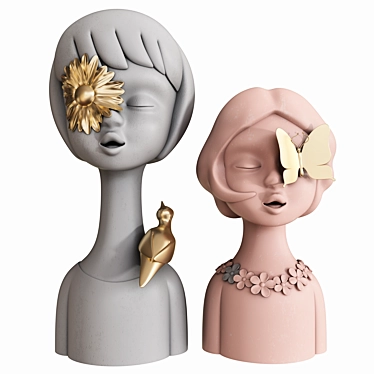  Versatile Sculpture: Vray, Corona, 3Ds Max 3D model image 1 