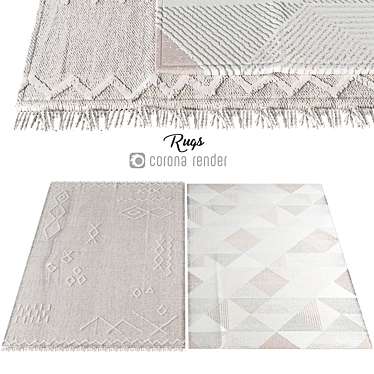 Modern Carpets Collection 3D model image 1 