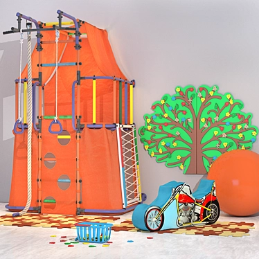 DSK Indigo Modular Children's Play System 3D model image 1 