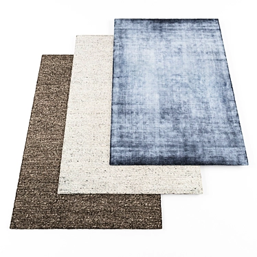 High-Res Rugs Bundle | 5 Pieces 3D model image 1 