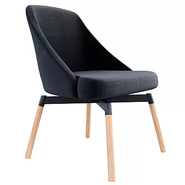 Modern Swivel Chair: Janolof 3D model image 1 