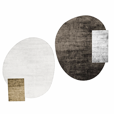 Elegance Collection: CELLERE Rug 3D model image 1 