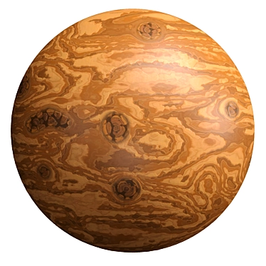 Procedural Wood Material: PBR 4k 3D model image 1 