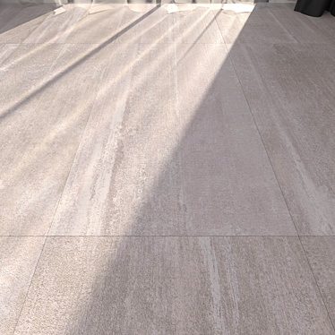 Hangar Ash Floor Tile 60x120: Multi-Texture, High-Definition 3D model image 1 