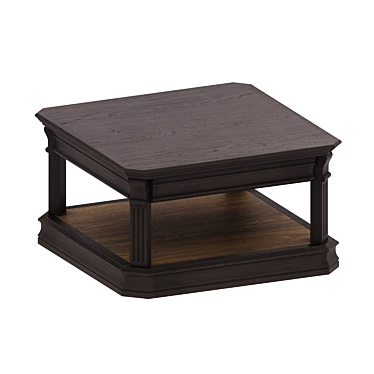 RIMAR Coffee Table: Stylish and Spacious 3D model image 1 