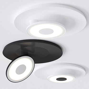 Scotty: Adjustable LED Ceiling Lamp 3D model image 1 