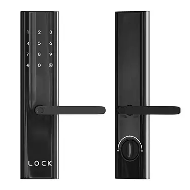 Smart Lock: Secure Your Door 3D model image 1 