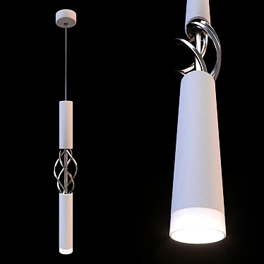 Title: Eurosvet Lance Pendant Lamp 3D model image 1 