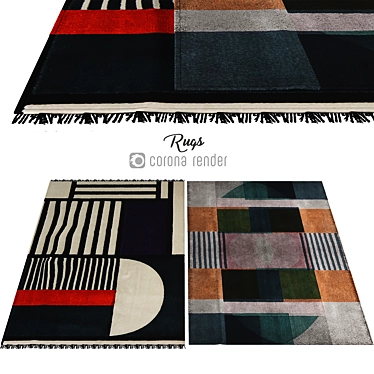 Soft and Stylish Carpets for Your Home 3D model image 1 
