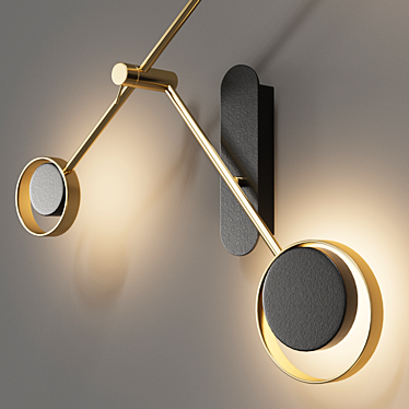 Sleek TINT TRIO Lamps by Lampatron 3D model image 1 