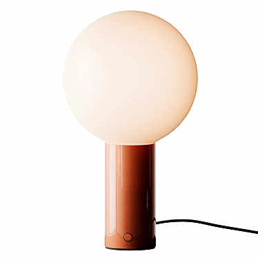 Sleek ORB Table Lamp: Illuminate in Style 3D model image 1 