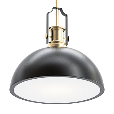 Elegant Melange Pendant Light 3D model image 1 