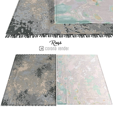 Versatile Poly-blend Carpets 3D model image 1 