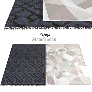 Luxury Carpets: Elegant and Durable 3D model image 1 