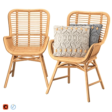 Rattan Accent Chair