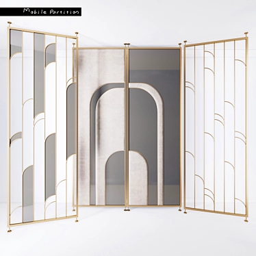 Elegant Decorative Panel - PN 2013 3D model image 1 