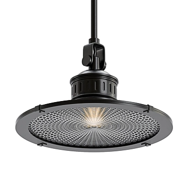 Vintage-inspired Olde Bronze Mini Pendant 3D model image 1 