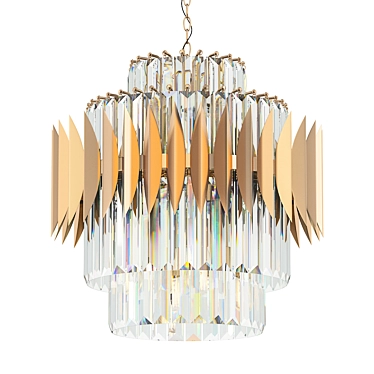 Royal Radiance Chandelier 3D model image 1 