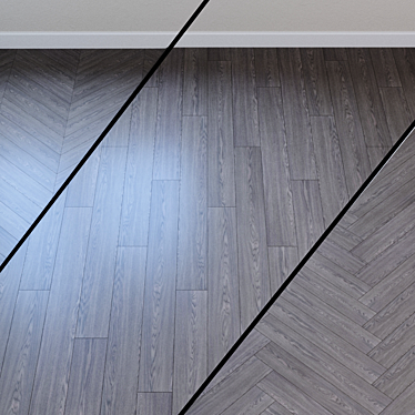 Calm Gray Oak Laminate: Wineo 500 Large 4V 5G 3D model image 1 