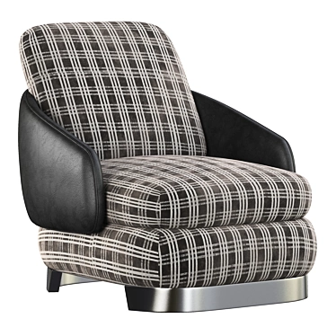Lawson Armchair: Stylish Comfort for Your Home 3D model image 1 