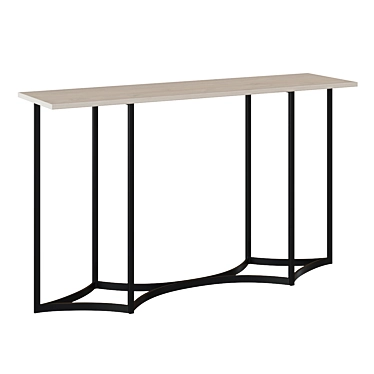 Sleek Staccato Console 3D model image 1 