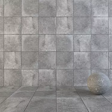Flaviker Nordik Stone Gray: Versatile Floor Design 3D model image 1 