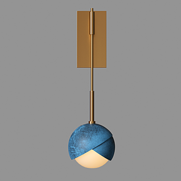 Industrial Chic Benedict Sconce 3D model image 1 