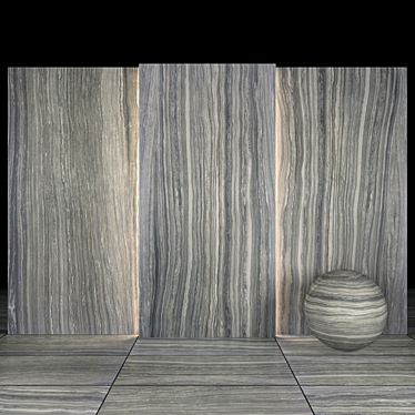 Elegant Eramosa Dark Marble 3D model image 1 