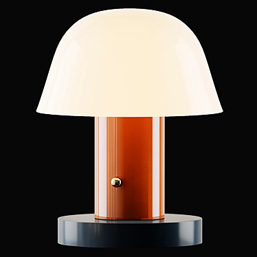 Setago JH27 Table Lamp: Rustic Elegance 3D model image 1 