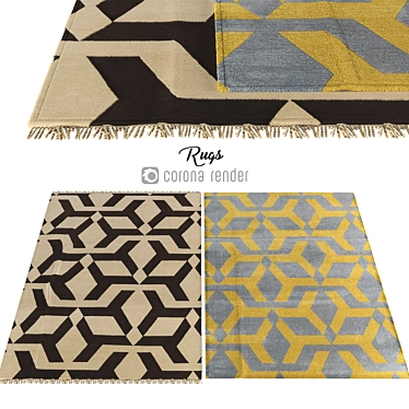 Luxury Carpets: 280,336 Polys 3D model image 1 