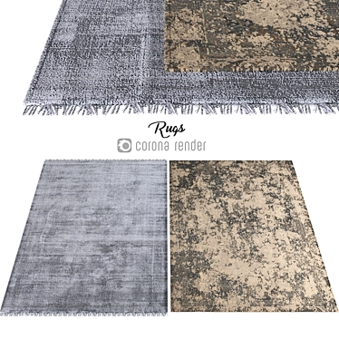 Elegant Carpets for Your Home 3D model image 1 