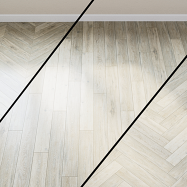 Terhurne Trend Line Laminate - Alabaster Oak 3D model image 1 